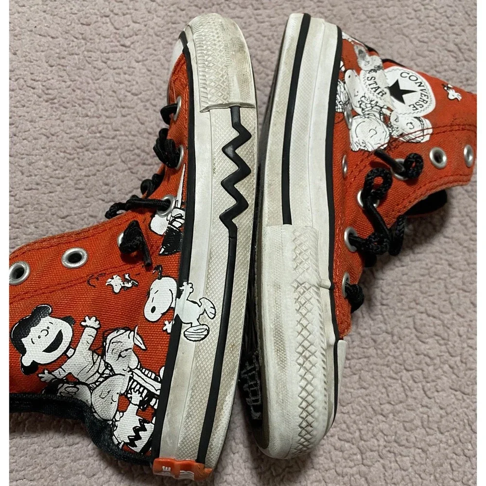 Converse x Peanuts Chuck Taylor All Star High Tops Snoopy & Friends Youth 11